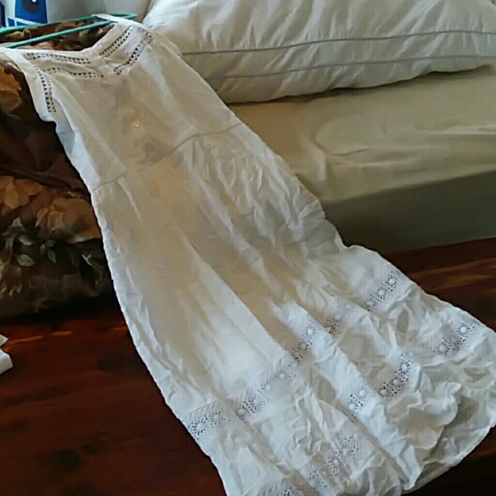 Long Simple Cotton Dress
